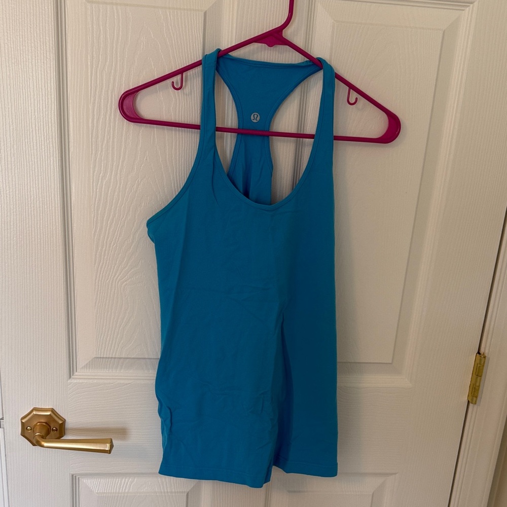 Lululemon Women's Blue Racerback Tank Top